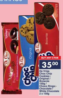 De Vries Choc Chip Cookies