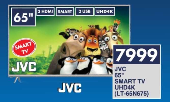 JVC 65" SMART TV UHD4K (LT-65N675)