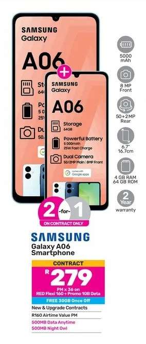 Samsung Galaxy A06 Smartphone