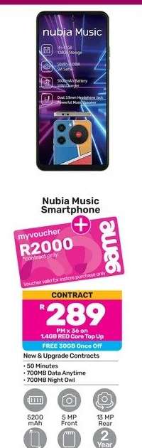 Nubia Music Smartphone