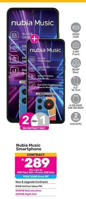 Nubia Music Smartphone