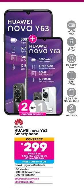 Huawei nova Y63 Smartphone
