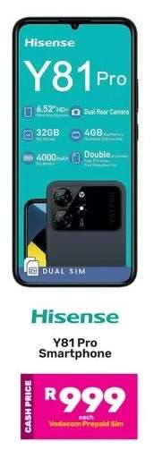 Hisense Y81 Pro Smartphone
