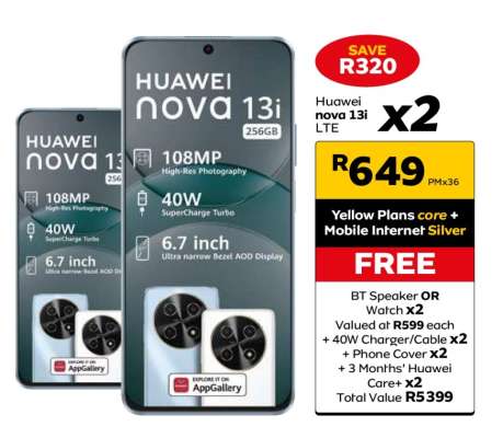 Huawei nova 13i LTE