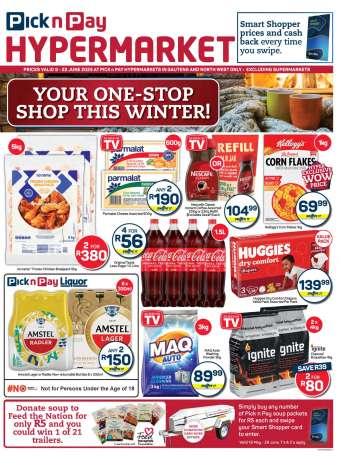 Pick n Pay Hypermarket catalogue  - 09/06/2025 - 22/06/2025.