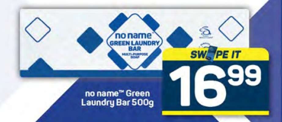 no name™ Green Laundry Bar 500g