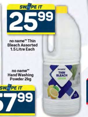 no name Thin Bleach Assorted