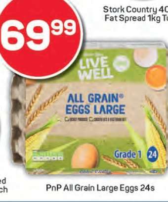 PnP All Grain Large Eggs 24s