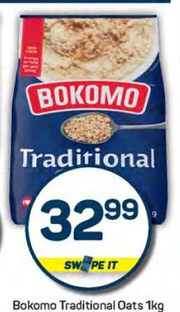 Bokomo Traditional Oats 1kg