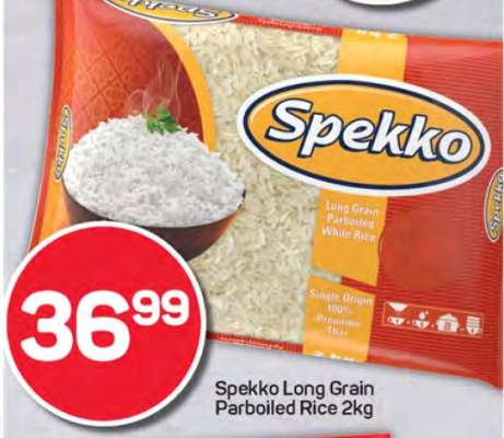 Spekko Long Grain Parboiled Rice-2Kg