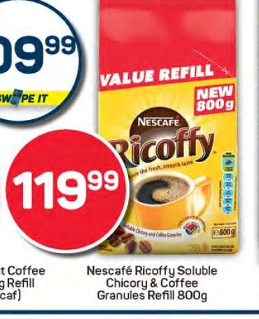 Nescafé Ricoffy Soluble Chicory & Coffee Granules Refill 800g