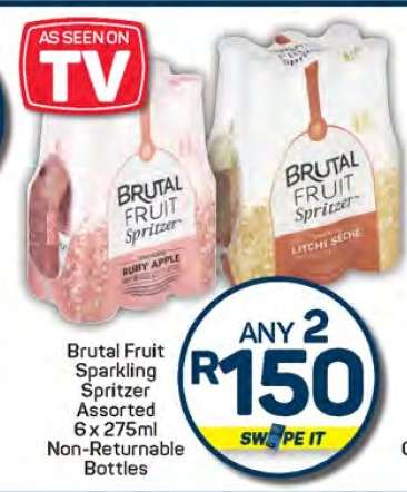 Brutal Fruit Sparkling Spritzer Assorted