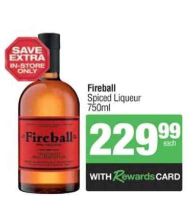 Fireball Spiced Liqueur 750ml