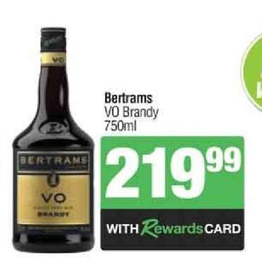 Bertrams VO Brandy