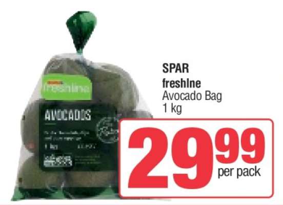 SPAR freshline Avocado Bag