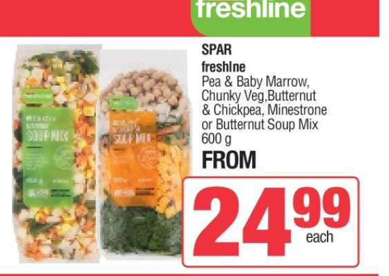SPAR freshline Soup Mix