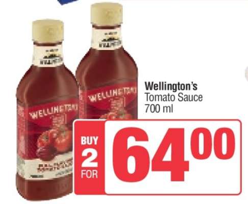 Wellington's Tomato Sauce