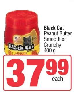 BLACK CAT PEANUT BUTTER