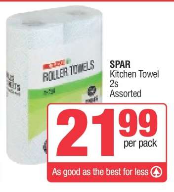 SPAR Kitchen Towel 2s