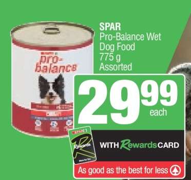 SPAR Pro-Balance Wet Dog Food