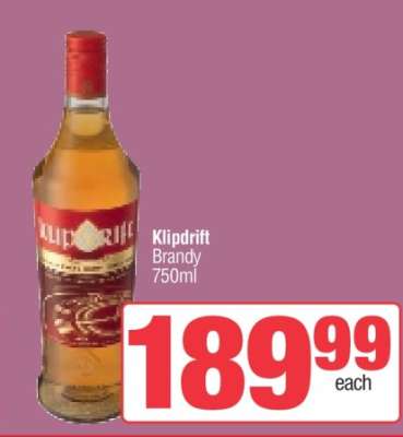 Klipdrift Brandy