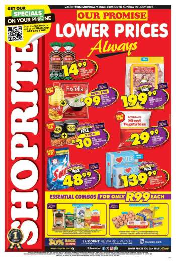 Shoprite catalogue  - 09/06/2025 - 22/06/2025.