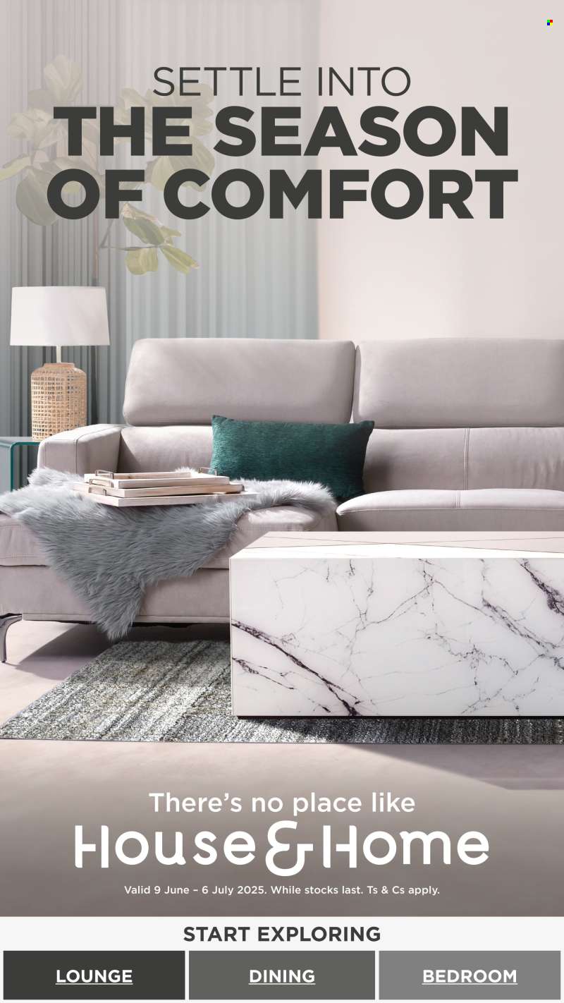 House & Home catalogue  - 09/06/2025 - 06/07/2025.