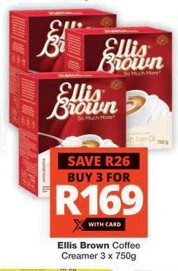 Ellis Brown Coffee Creamer 3 x 750g