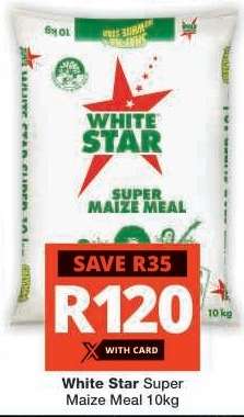 White Star Super Maize Meal-10Kg