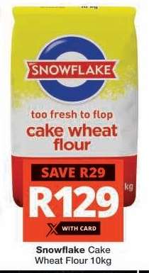 Snowflake Cake Wheat Flour-10kg