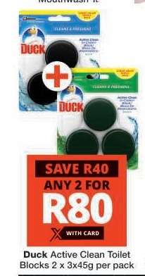 Duck Active Clean Toilet Blocks