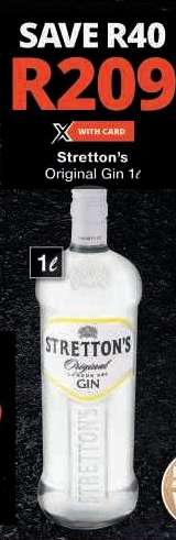 Stretton's Original Gin 1ℓ