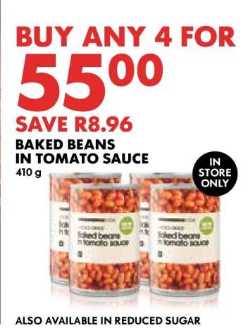 Baked Beans in Tomato Sauce