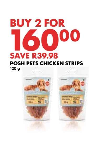 POSH PETS CHICKEN STRIPS