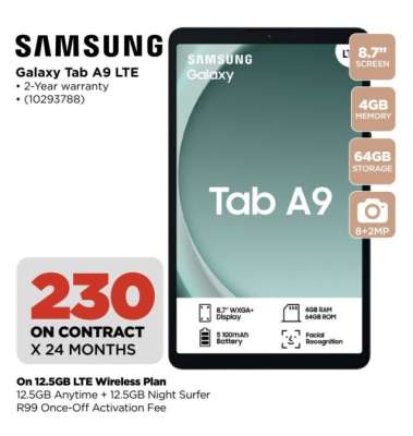 Samsung Galaxy Tab A9 LTE