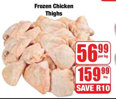 Frozen Chicken Thighs