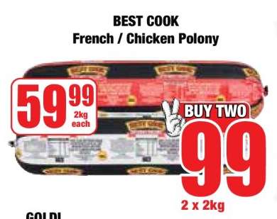 BEST COOK French / Chicken Polony