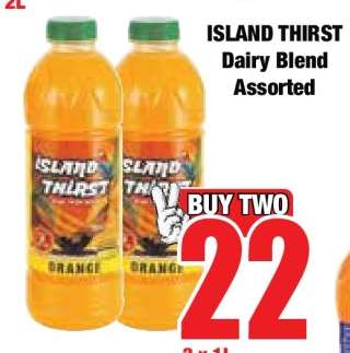ISLAND THIRST Dairy Blend Assorted