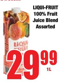LIQUI-FRUIT 100% Fruit Juice Blend Assorted