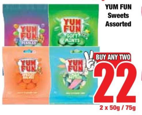 YUM FUN Sweets Assorted