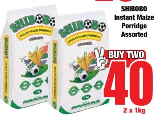 SHIBOBO Instant Maize Porridge Assorted