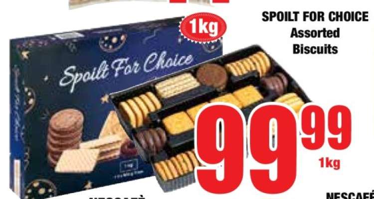 Spoilt For Choice Assorted Biscuits