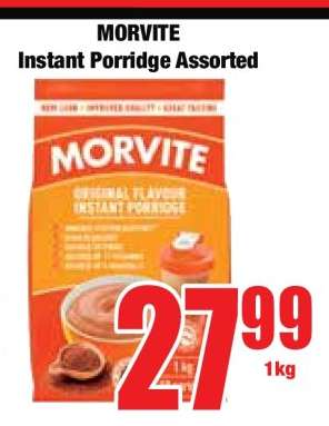 MORVITE Instant Porridge Assorted