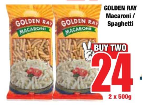 GOLDEN RAY Macaroni / Spaghetti