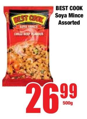 BEST COOK Soya Mince Assorted