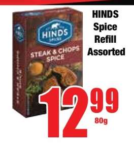 HINDS Spice Refill Assorted