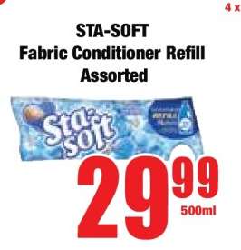 STA-SOFT Fabric Conditioner Refill Assorted