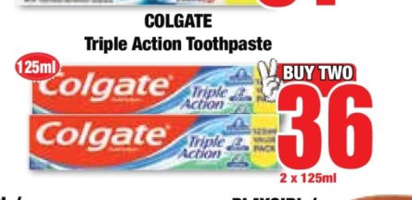 Colgate Triple Action Toothpaste