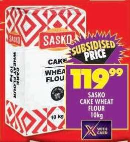 Sasko Cake Wheat Flour 10kg
