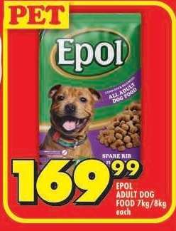 EPOL ADULT DOG FOOD 7kg/8kg